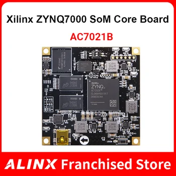 ALINX SoMs AC7021B: XILINX Zynq-7000 SoC XC7Z020 ZYNQ RAMENO 7020 pomocou fpga Vývoj Doska SoM 8G eMMC Systém na Modul