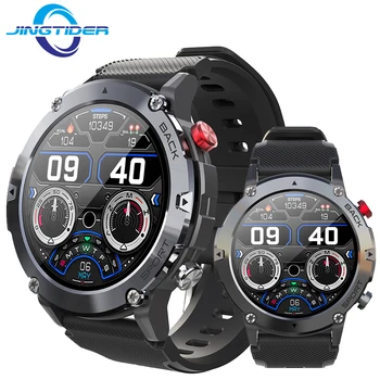 Bluetooth Hovor Mužov Smart Hodinky Fitness Tri Profooing Robustný Outdor Smartwatch Šport Vodotesný IP68 Srdcovej frekvencie, Krvného Tlaku