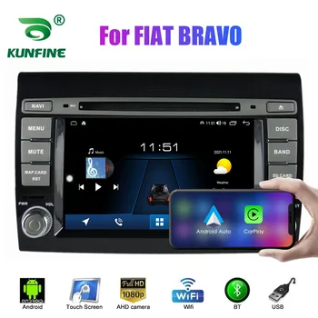 2 Din Android, Auto Radio Na FIAT BRAVO Auto Stereo Automobilových Multimediálnych Video DVD Prehrávač, GPS Navigáciu Carplay