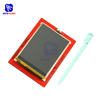 diymore 2,4-palcový TFT LCD Displej Modul 240X320 ILI9341 Ovládač s TF Card, Dotykový Panel LCD pre Arduino R3 MEGA2560