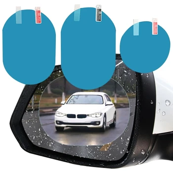 1 kus Nové Auto Nálepky Rainproof Film Spätné Zrkadlo Dažďový-dôkaz Anti-Fog Nálepky Auto Bezpečnosť Jazdy Auto Príslušenstvo