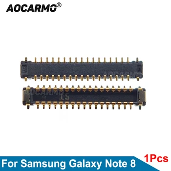 Aocarmo Pre Samsung Galaxy Note8 SM-N9500 Poznámka 8 Predná Kamera FPC Konektora Na základnej Doske A Flex Kábel na Opravu Časť