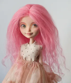 Hot Pink Bábika Parochňa s Blízkom Lúčenie pre Monster High Niekedy Po Pukipuki Licca Obitsu Azone Barbie Bábiky