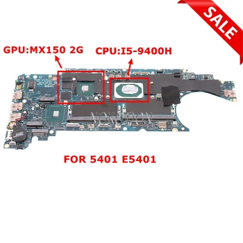 EDC42 LA-H172P CN-04TXRT 04TXRT 4TXRT Pre Dell Latitude 5401 E5401 Notebook Doske SRFDM I5-9400H PROCESOR Nvidia GeForce MX150 2G