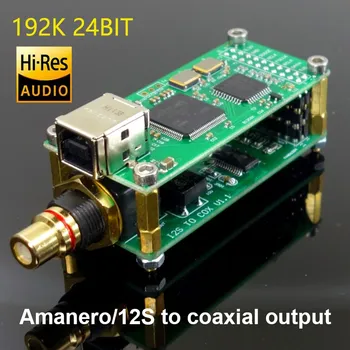 BRZHIFI Digitálny Zvukový Výstup Rada I2S na SPDIF Koaxiálny USB Rozhranie Sa Môže pripojiť k CS8675 Amanero