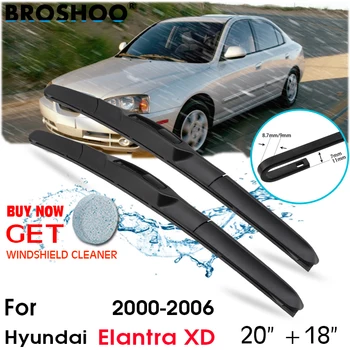 Auto Stierača Predné Okná Čelné sklo čelné Sklo Stieračov J háčik Auto Príslušenstvo Pre Hyundai Elantra XD 20
