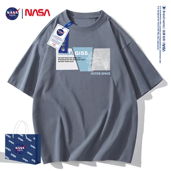 NASA GISS Vysokej Qualtity Nadrozmerné anime T-shirt pre Mužov Krátke Rukáv Tričko Bavlna 18 Color Trend Voľný čas 2023 nové tričko