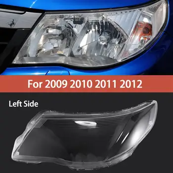 Pre Subaru Forester 2009 2010 2011 2012 Auta Svetlometu Objektív Kryt Svetlometu Tienidlo Auto Light Shell Vľavo