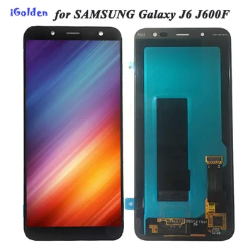 LCD SAMSUNG Galaxy J6 Displej J600F J600F/DS J600G/DS Dotykový Displej Digitalizátorom. Montáž náhradná pre samsung j6 j600 lcd