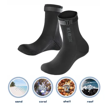3 mm Neoprénové Ponožky Non-Slip Pláž, Kúpanie, Potápanie Ponožky Nepremokavé Šnorchlovanie Spearfishing Ponožky na Pláži, Plávanie