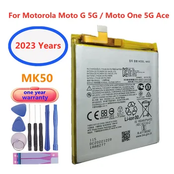 2023 Rokov Vysokej Kvality 5000mAz MK50 Batérie Pre Motorola Moto G 5G / Moto Jeden 5G Ace XT2113 Telefón Rechargable Bateria + Nástroje