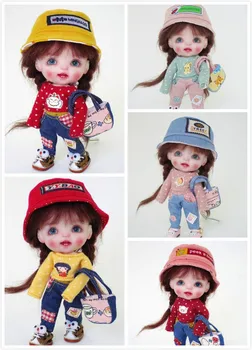 OB11 Hliny bábika Ručné prispôsobenie bábiky predávajú oblečenie a parochňu