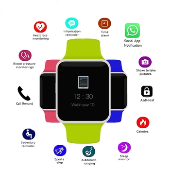 S7 Smart Hodinky Full Screen Dotknite Sa Položky Náramkové Hodinky Srdcového Tepu Inteligentný Náramok Fitness Tracker Prijatie Hovoru, Vytáčanie Hovoru Smartwatch