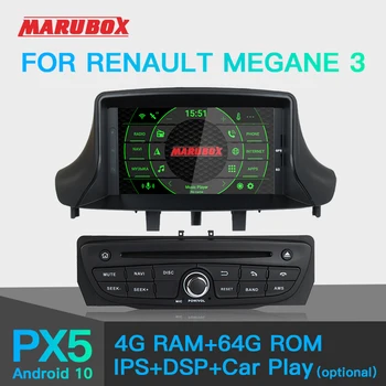 MARUBOX KD7237 PX5 GPS Navigácia, autorádio Hráč na Renault Megane 3, Auto, Multimediálny Prehrávač, Android 10.0