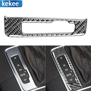 Pre Audi A3, S3 RS3 8V 2013-2019 Uhlíkových Vlákien Interiéru Vozidla Odtlačkový Automatické Radenie Okno Panel Kryt Výbava Nálepky Pásy Príslušenstvo