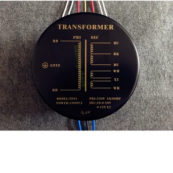 High-kvalitné tienené zalievanie 1000W toroidné audio transformátor, high-flux core dovezené z Japonska