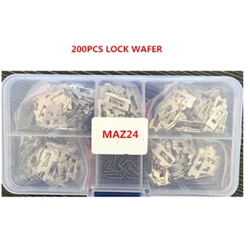200pcs/veľa MAZ24 Auto Lock Trstinové Dosky Pre Mazda Auto Lock Core Key Lock Opravy Príslušenstvo Súpravy Zámočník Nástroje 5 x 40pcs