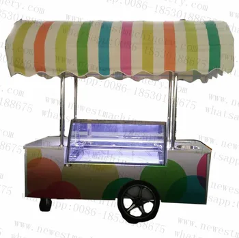 Pôvodné cena gelato košík na predaj/gelato zobraziť košík/ice cream košíka