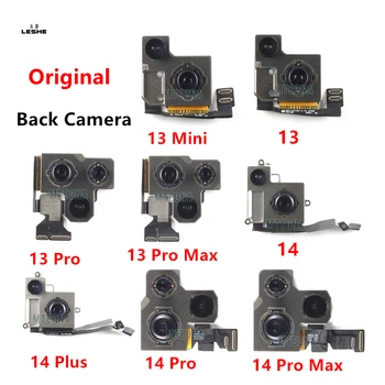 Originálne Zadný Fotoaparát Pre Iphone 13 14 Pro Max 13 Mini Plus Zadné Hlavné Objektív Flex Kábel Kamery Mobile
