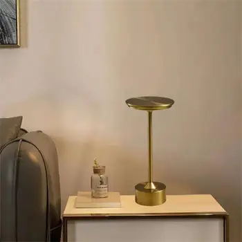 Vintage Izba Dekor Stôl Svetlo Atmosféru Lampy Prenosné, Jednoduché Nabíjanie Stolná Lampa Nepremokavé Obývacia Izba Čítanie Camping Svetlo