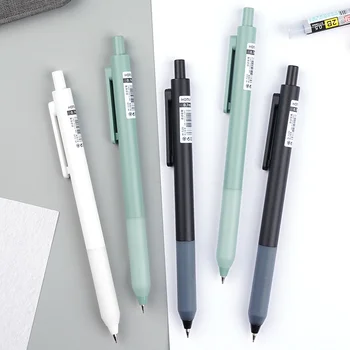 1pc 0,5 mm Jednoduché jednofarebné 2B Automatická Ceruzka pre Písanie a Kreslenie, Pohodlné Uchopenie, Školského Úradu, kancelárske potreby