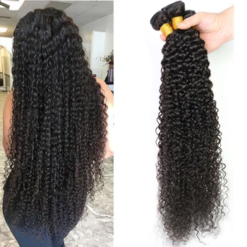 30 Palec Kinky Kučeravé Zväzky Maxine 3C 4A Afro Kučeravé Vlasy Zväzky Brazílsky Vlasy Väzbe Zväzky Riešenie Remy Ľudské Vlasy Rozšírenia