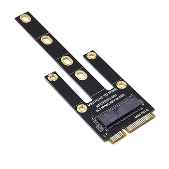 NOVÉ Mini PCIE pre NVME Adaptér Mini PCIE, aby M2 MINI PCI-E na NVME Previesť Karty Stúpačky Podporu 2230 2242 2260 2280 NVME PCIE SSD M2