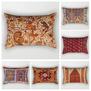 Nordic vintage jeseň domova 30*50 cm hodiť vankúš sofa boho obývacia izba Vankúš 50x70 30x50cm 40x60 Maroko Persia