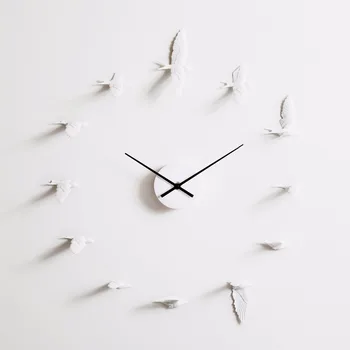2022 Nové Lastovička remeselníci Hodiny moderný design nástenné hodiny kvalitné domáce dekorácie výrobku najlepšie pohybovať darček