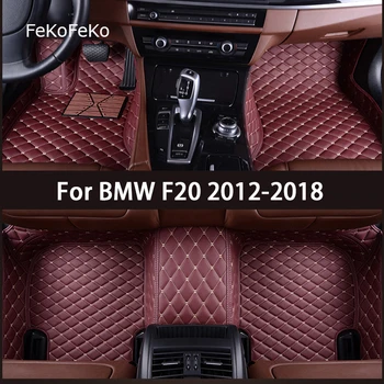 FeKoFeKo Vlastné Auto Podlahové Rohože Pre BMW F20 2012 2013 2014 2015 2016 2017 2018 Rok 1 serie Alfombrillas Coche príslušenstvo