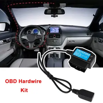 Univerzálny 5V 3A Prepínač Drôt USB Auta nabíjací Kábel Dash Cam Videokamera OBD Hardwire Auta Parkovanie Monitorovanie