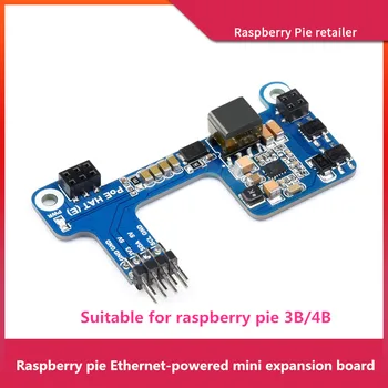 Raspberry Pi 4B/3B+ POE KLOBÚK Ethernet Modul Napájania PoE Mini Expansion Board